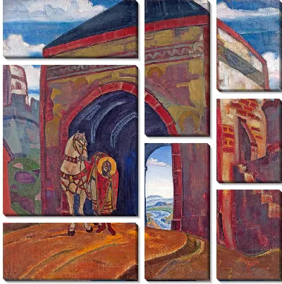 Картина Святитель Меркурий Смоленский (1919)