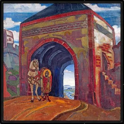 Картина Святитель Меркурий Смоленский (1919)