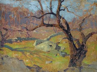 Картина Вид под Ялтой (1886)