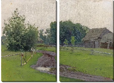 Картина Деревенская дорога (1880-е гг.)