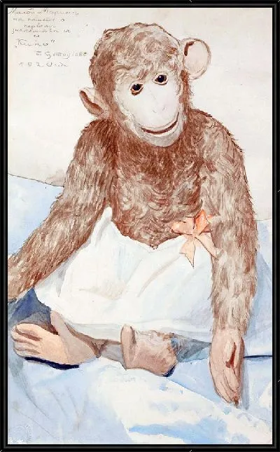 Картина Игрушечная обезьянка (1920)