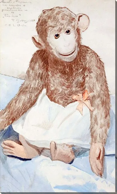Картина Игрушечная обезьянка (1920)