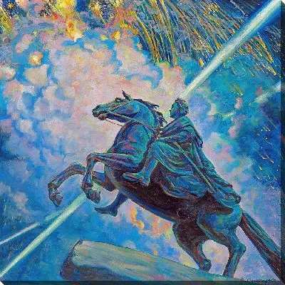 Фейерверк. Медный всадник