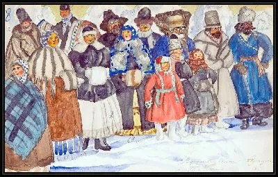 Картина Дизайн для наблюдения во власти злодея (1919)