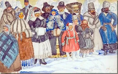 Картина Дизайн для наблюдения во власти злодея (1919)