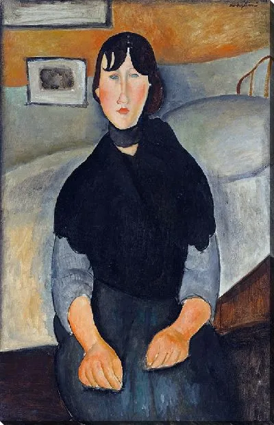 Картина Молодая женщина из народа (1918)