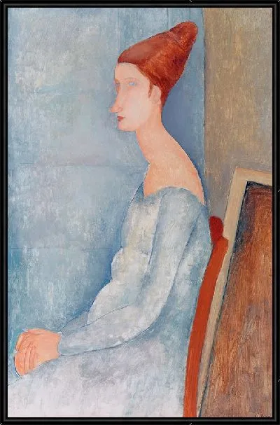 Картина Портрет Жанны Эбютерн (1918)
