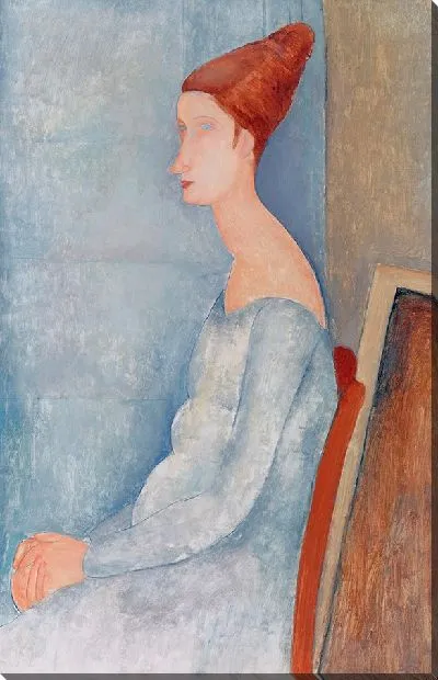 Картина Портрет Жанны Эбютерн (1918)