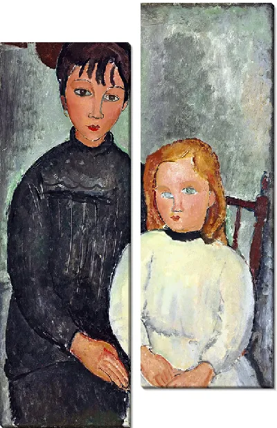 Картина Две девушки (1918)