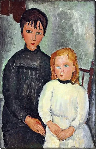 Картина Две девушки (1918)
