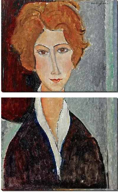 Картина Женский портрет (около 1917-1918)