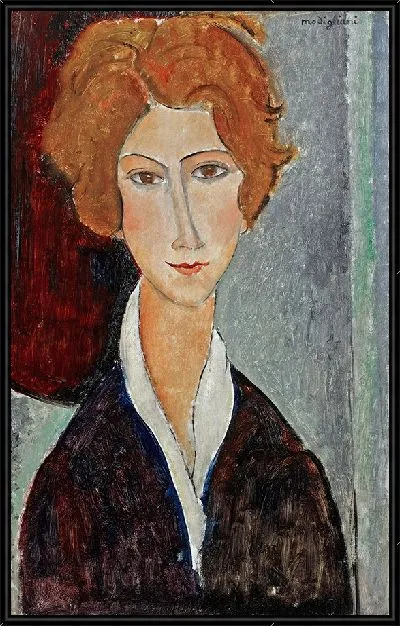 Картина Женский портрет (около 1917-1918)