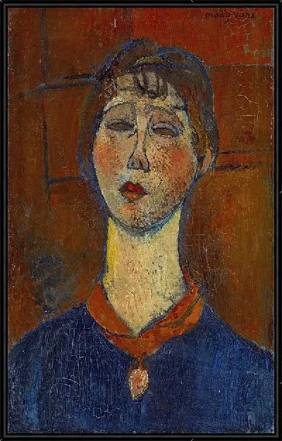 Картина Портрет мадам Дориваль (1917)