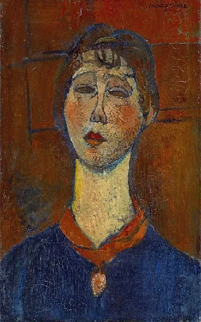 Картина Портрет мадам Дориваль (1917)