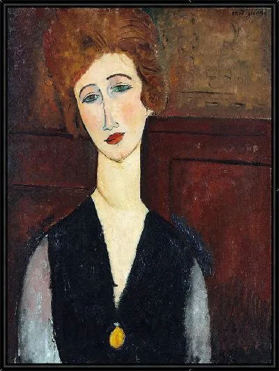 Картина Женский портрет (ок. 1917-1918)