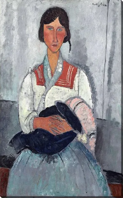 Картина Цыганка с младенцем (1919)