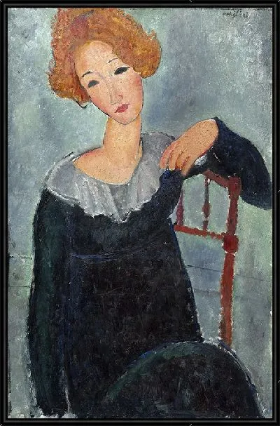 Картина Женщина с рыжими волосами (1917)