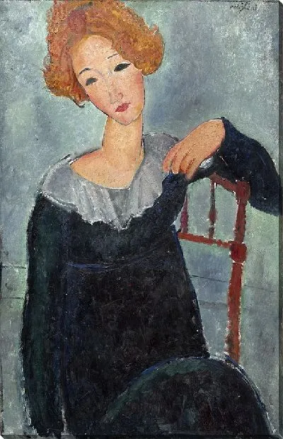 Картина Женщина с рыжими волосами (1917)