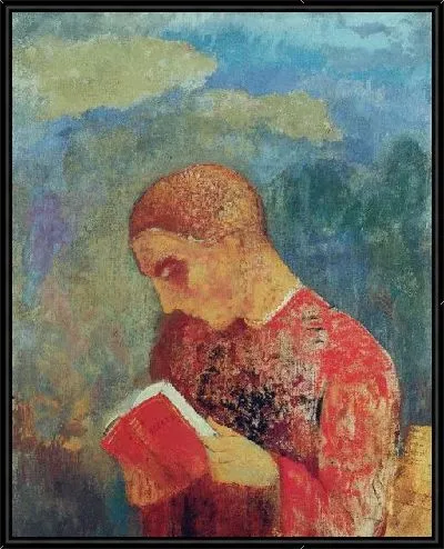 Картина Elsass oder Lesender Monch