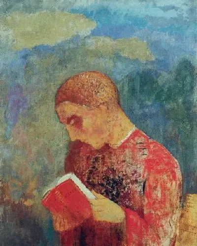 Картина Elsass oder Lesender Monch