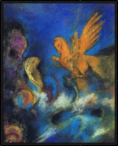 Картина Roger und Angelique, oder - Perseus und Andromeda