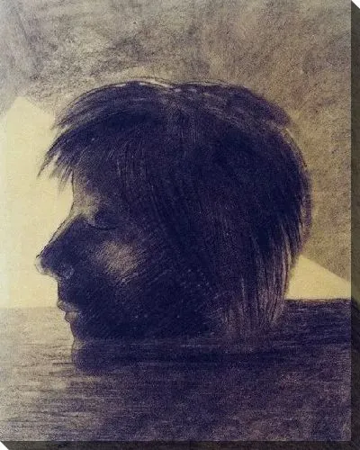 Картина Голова на воде (Der Kopf auf dem Wasser)