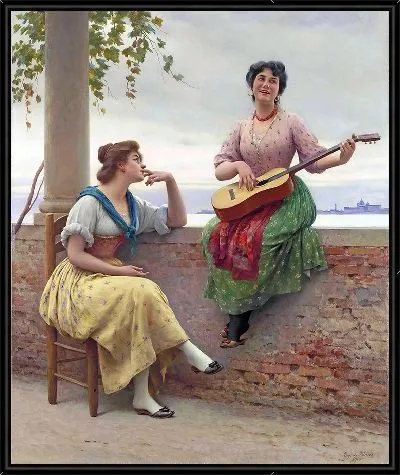 Картина Венецианская мелодия (1910)