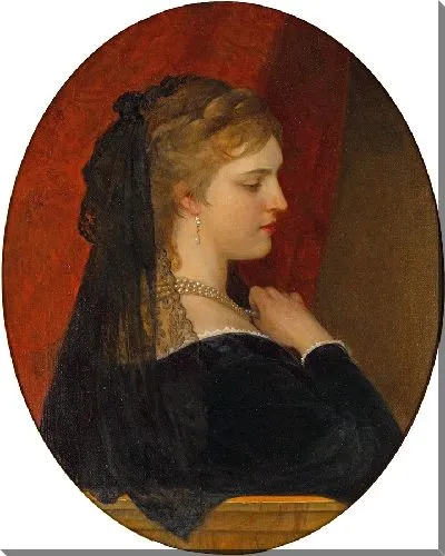 Картина Венецианская дама №2