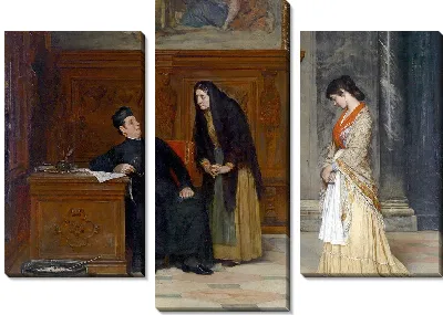 В ризнице (1877)