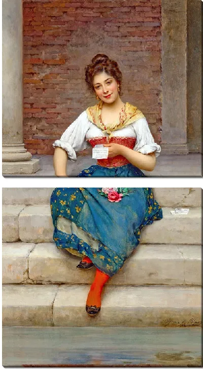 Картина Любовное письмо (1902 г.)