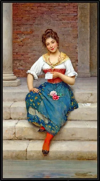 Картина Любовное письмо (1902 г.)
