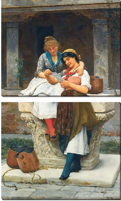 Картина Любовное письмо (1887 г.)