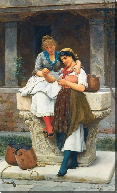 Картина Любовное письмо (1887 г.)