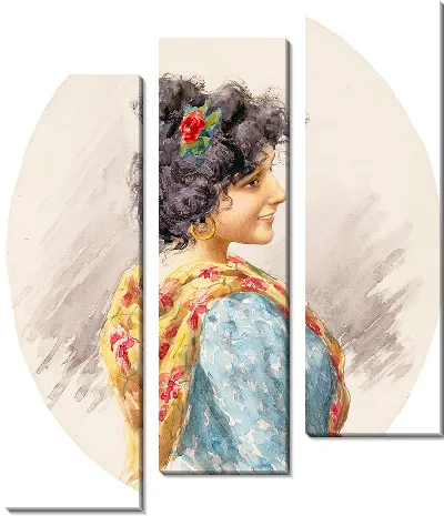 Картина Итальянская красавица (1896)