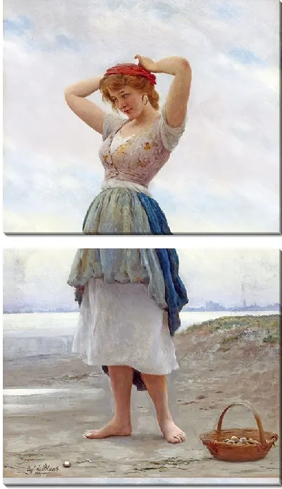 Картина На пляже