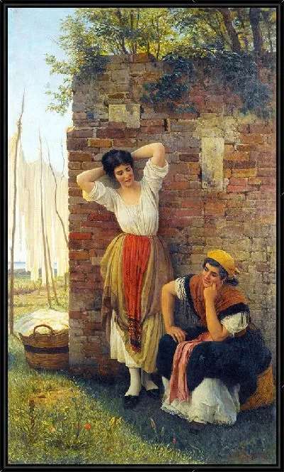 Картина Момент отдыха (1872)