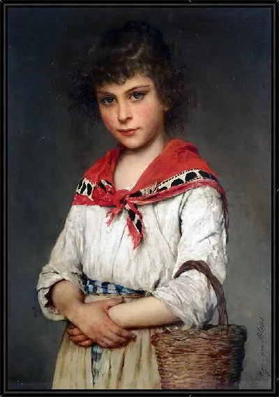 Картина Неаполитанская девушка