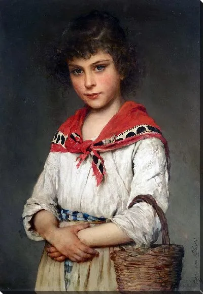 Картина Неаполитанская девушка