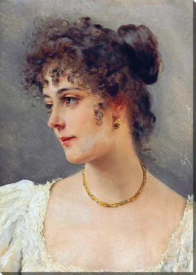 Картина Юная красавица