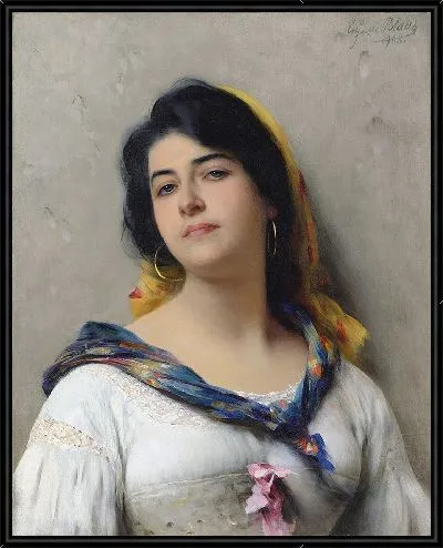 Картина Юная красавица (1908)
