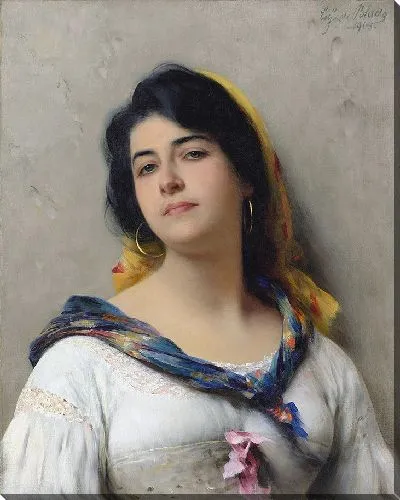 Картина Юная красавица (1908)