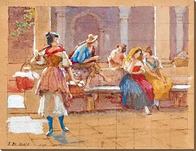 Сплетня (Этюд к «il Pettegolezzo») (1900)