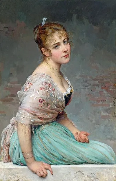 Картина Созерцание (1893)