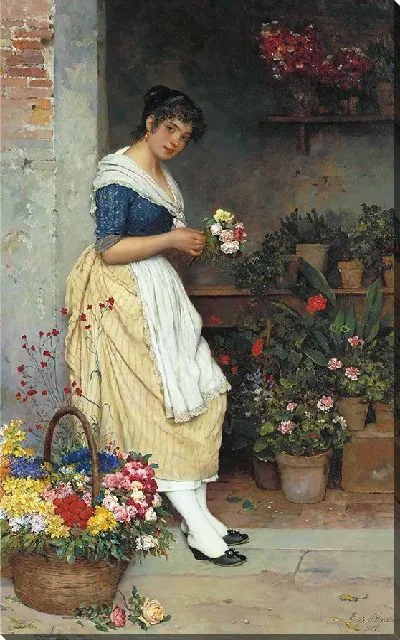 Картина Самая прекрасная роза (1887)