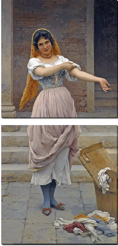 Картина Прачка (1899)