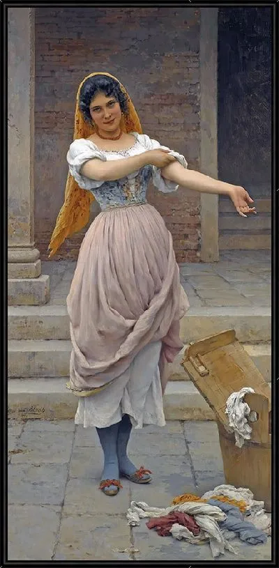 Картина Прачка (1899)