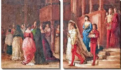 Картина Праздник во Дворце