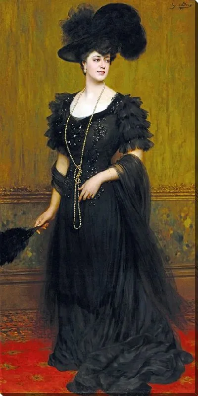 Картина Портрет мадам Лебретон