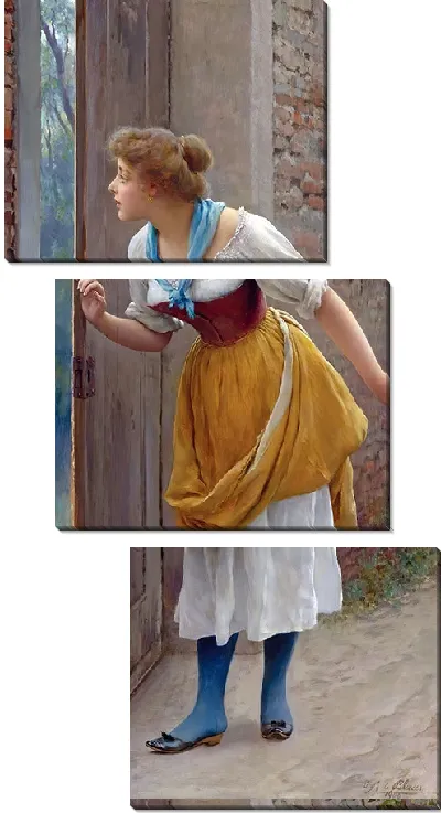 Картина Подслушатель (1906)