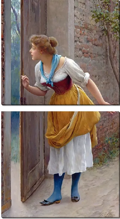 Картина Подслушатель (1906)
